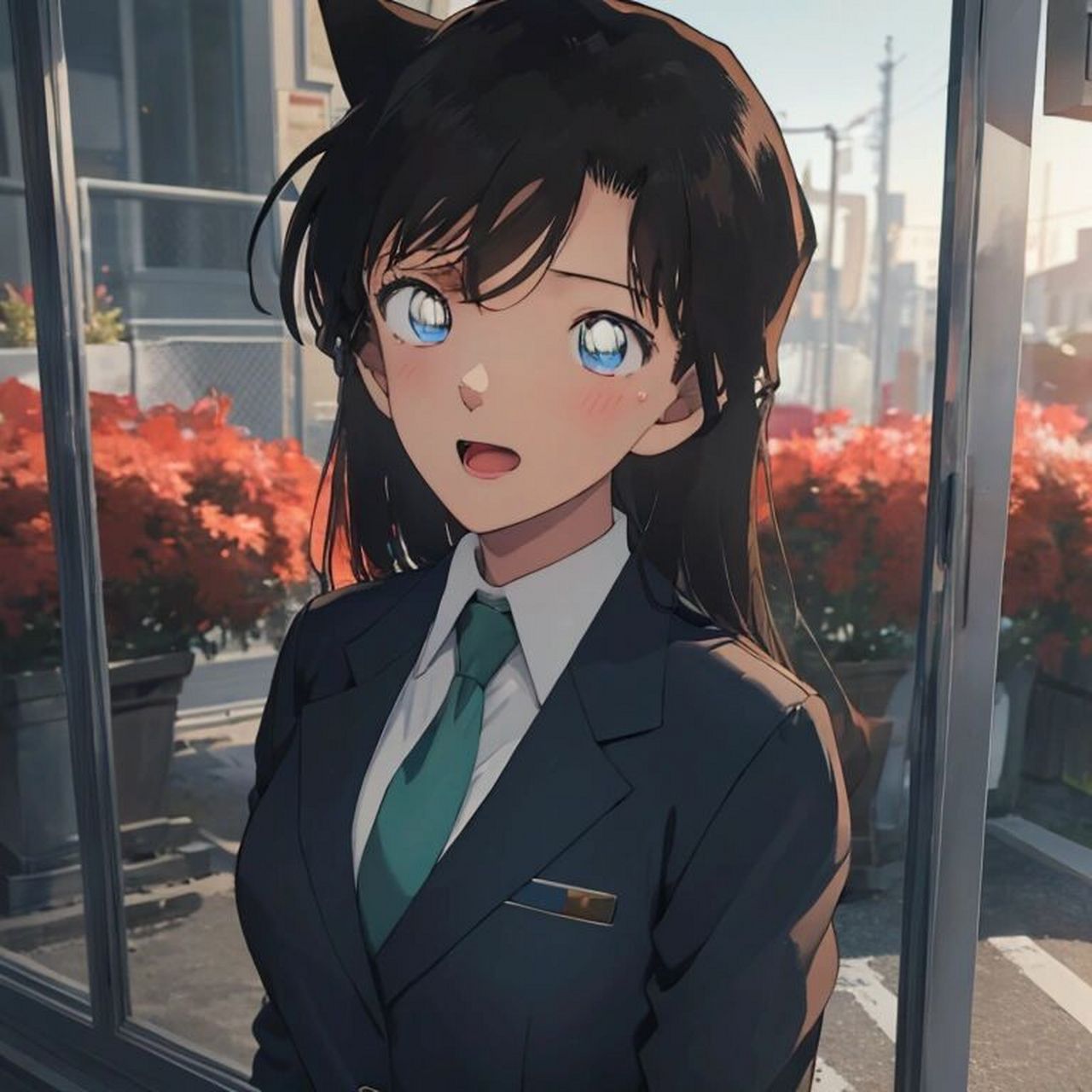 头像# #毛利蘭# #宝藏女孩毛利兰# #微信头像# #优质头像# #漫画头像