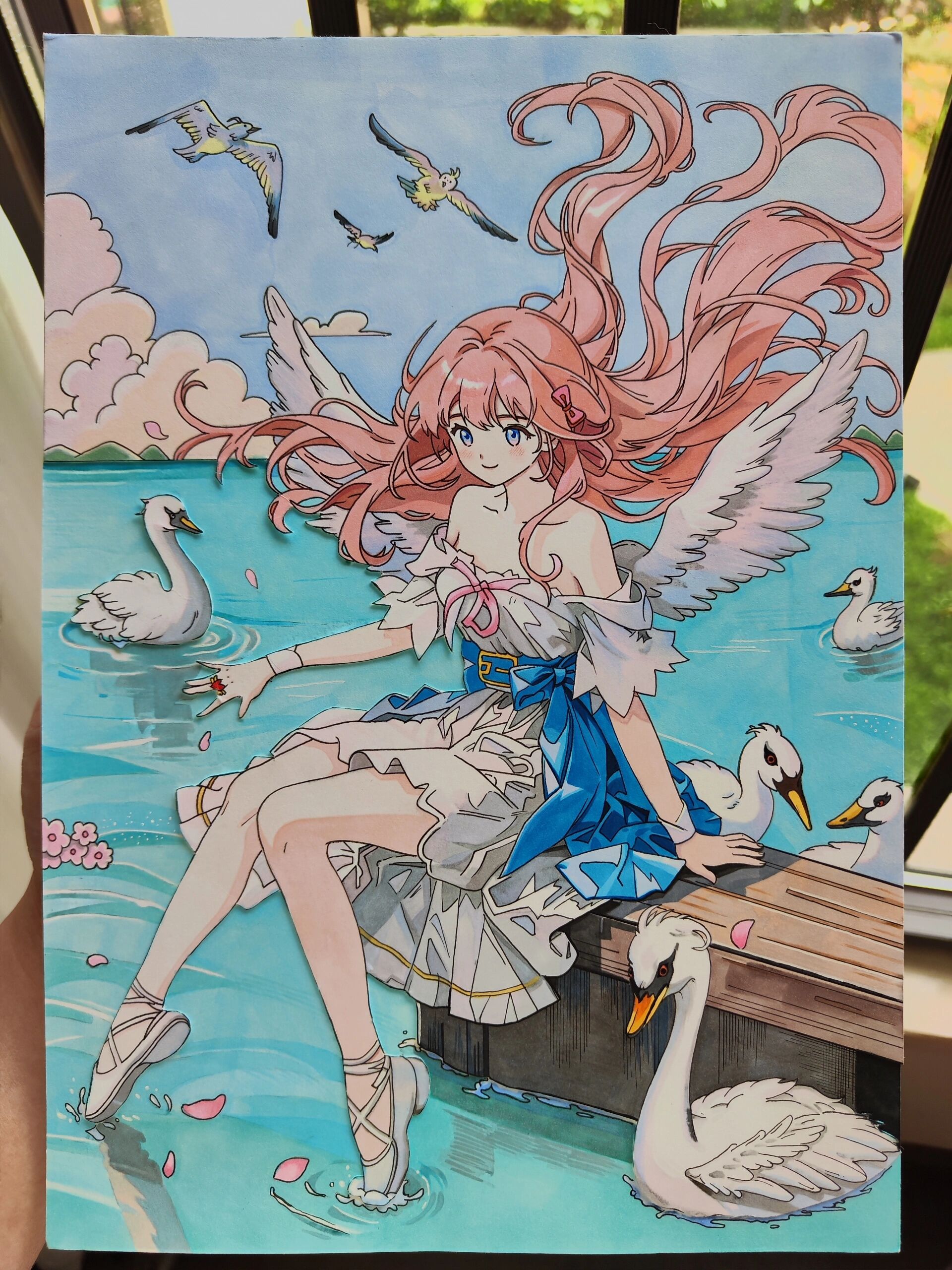 手绘动漫临摹美少女第十七弹