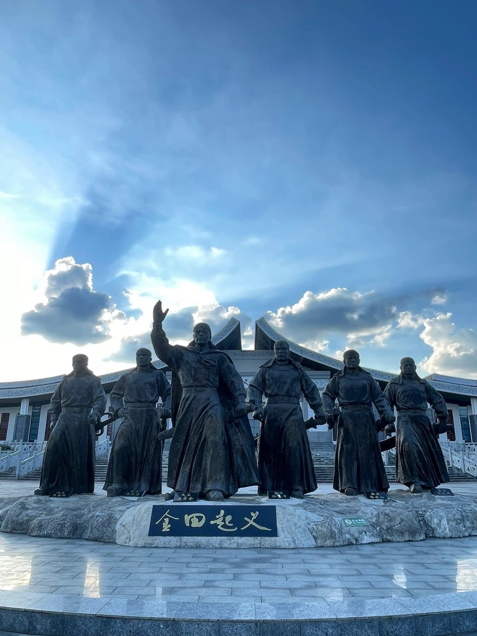 金田起义博物馆 一个很有纪念意义的地方,不仅仅是历史,还有很多