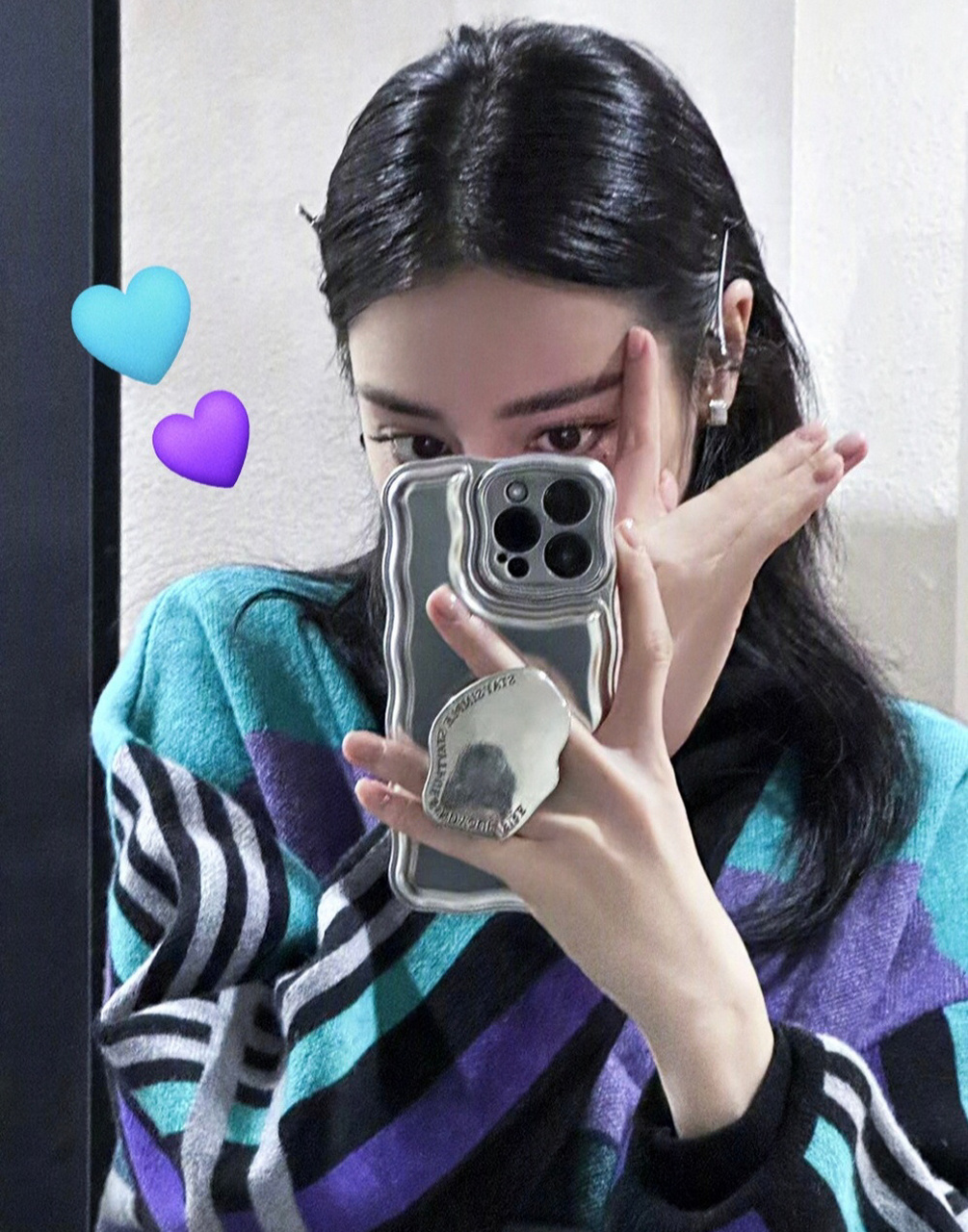 一些迪丽热巴的自拍