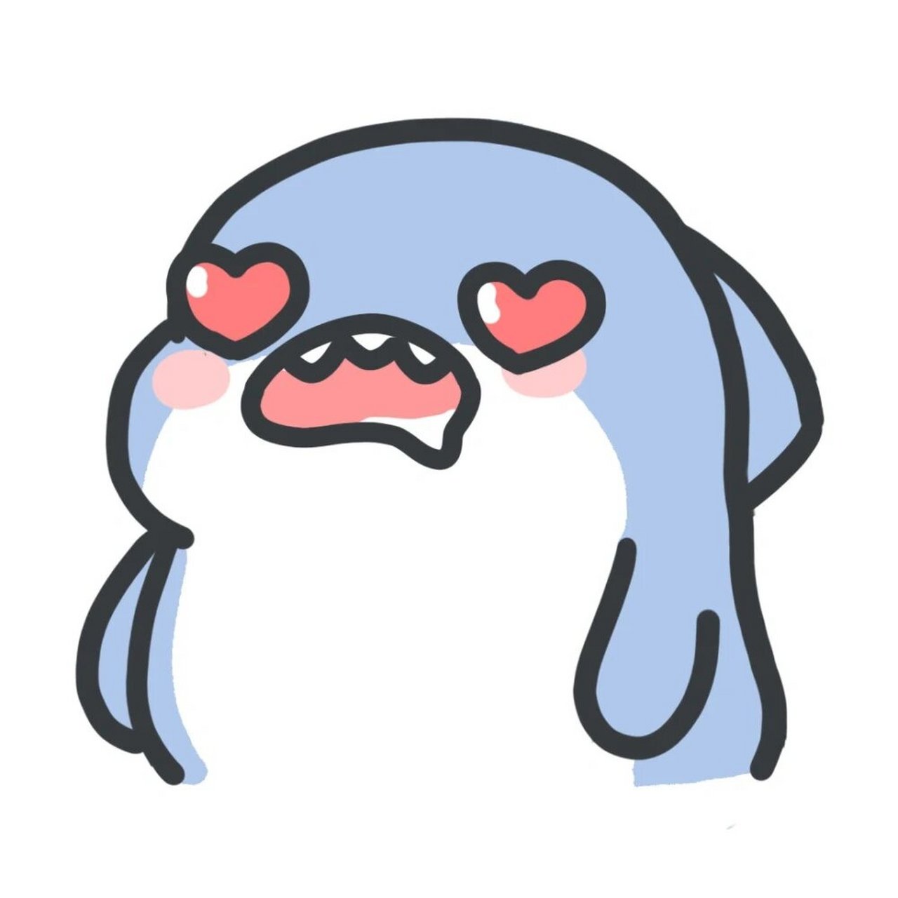 肥肥鲨鱼头像 表情包 非原创,只是因为喜欢才分享