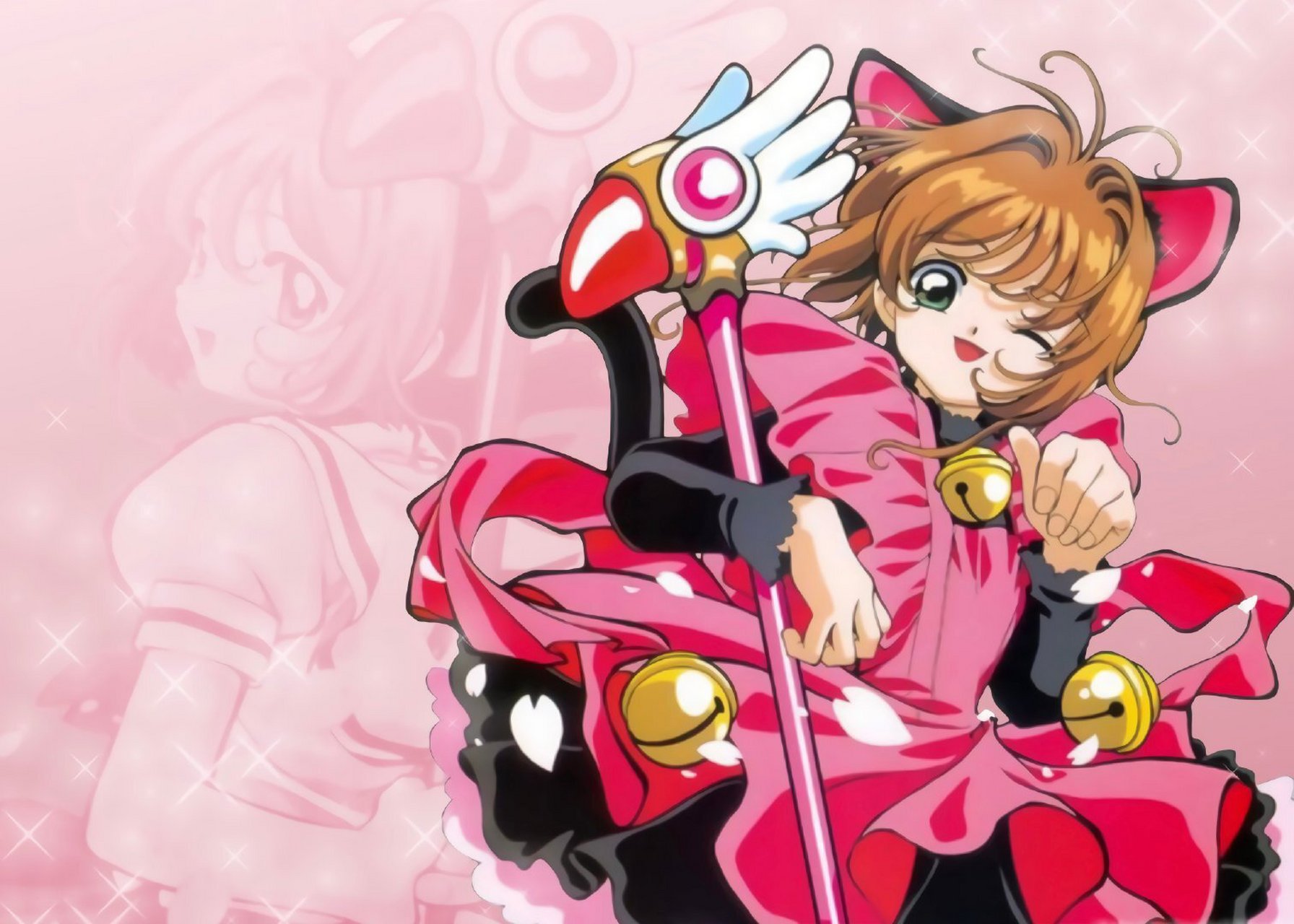 「魔卡少女樱」早期壁纸分享95#木之本樱