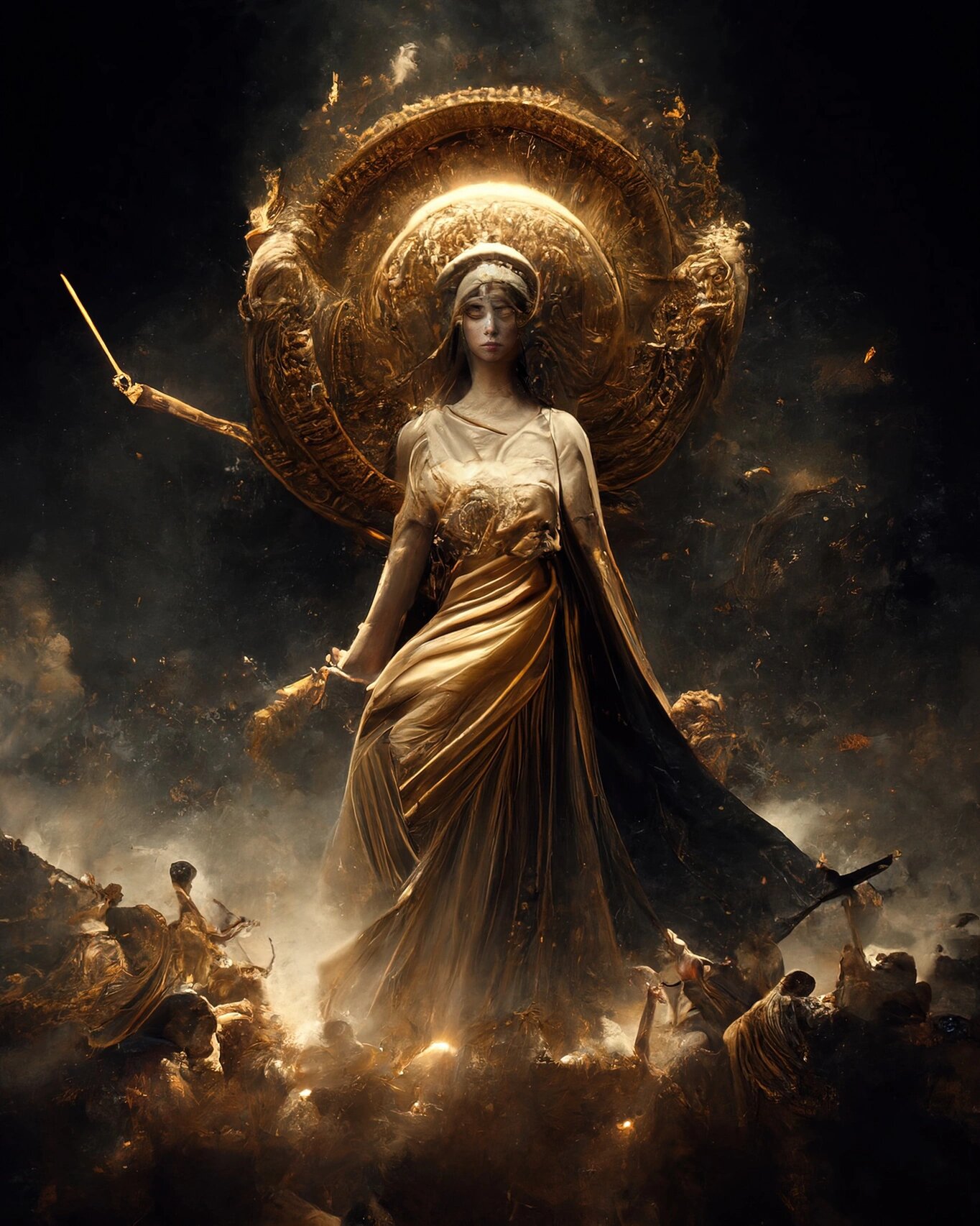 希腊众神·雅典娜 雅典娜是希腊神话中的智慧女神和战争女神