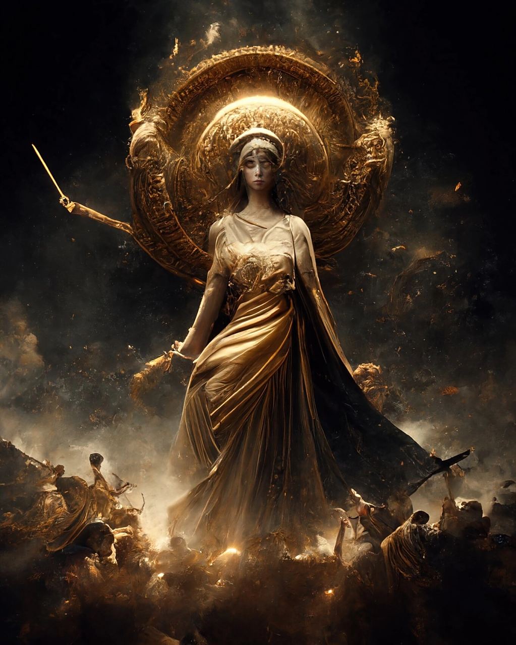 希腊众神·雅典娜 雅典娜是希腊神话中的智慧女神和战争女神.