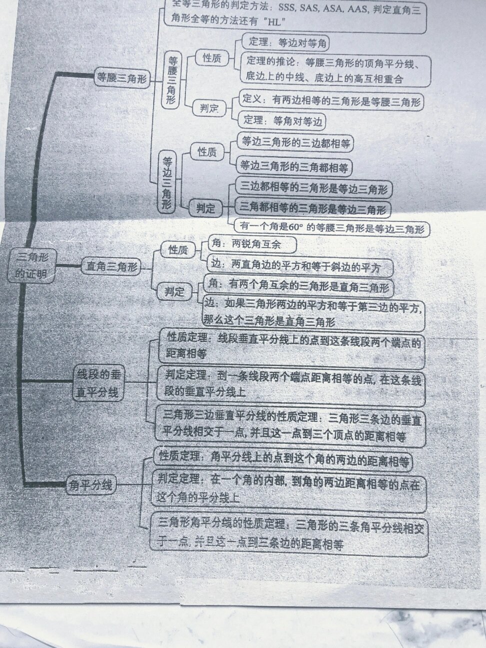 八年级下册数学第一章《三角形的证明》总结