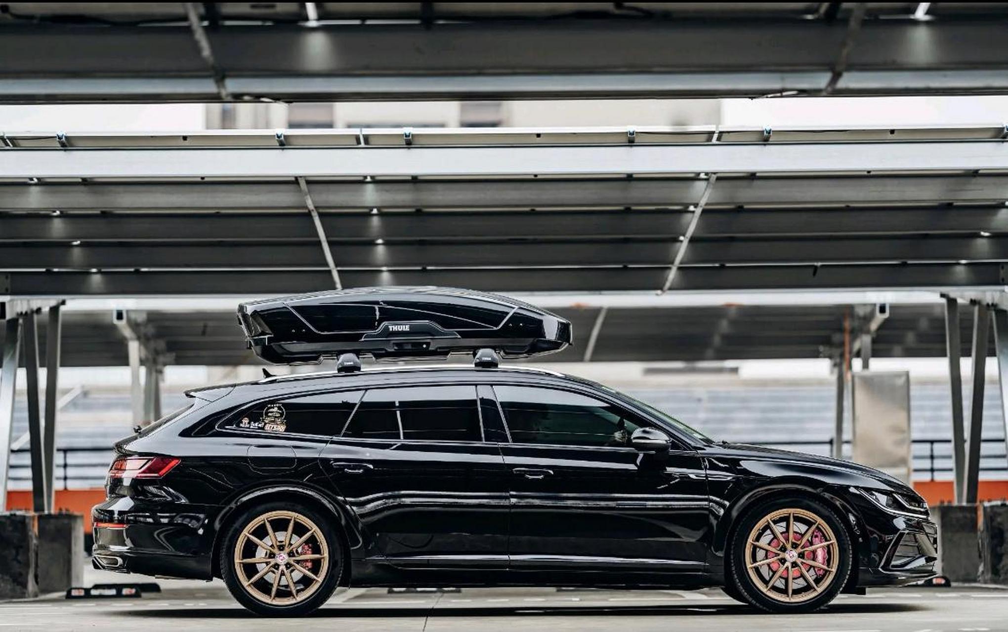 猎装版大众cc  arteon猎装版 新鲜出炉 黑武士系列  猎装版大众cc去除