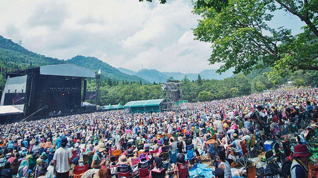 【富士摇滚音乐节因疫情取消】6月5日,fuji rock(富士摇滚音乐节)在