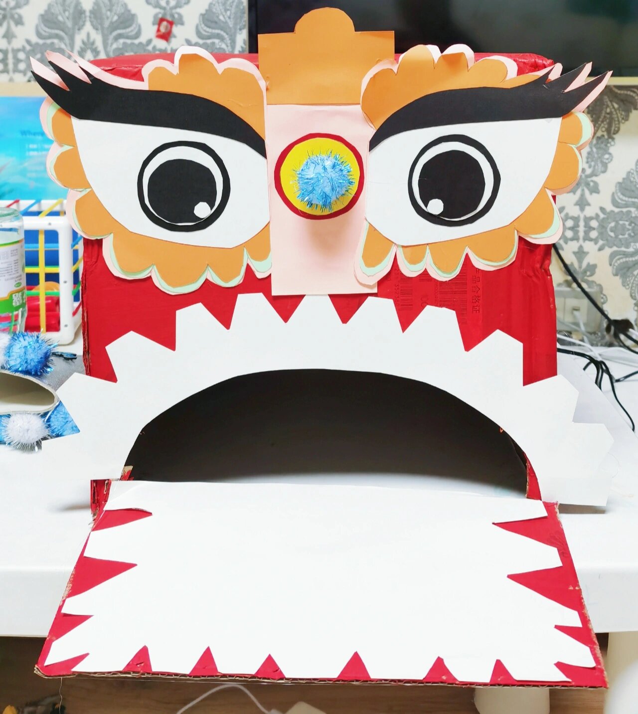 元旦 跨年 手工diy——醒狮