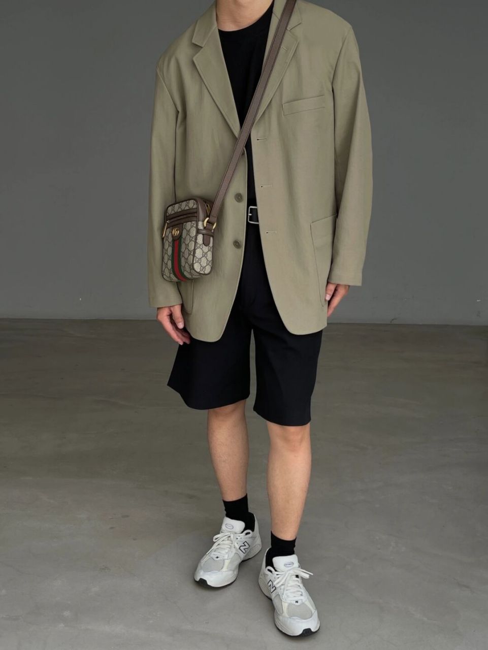 ootd|男生初秋穿搭 挚爱 西装配短裤 - ootd 西装:uniqlo u 裤子:mega