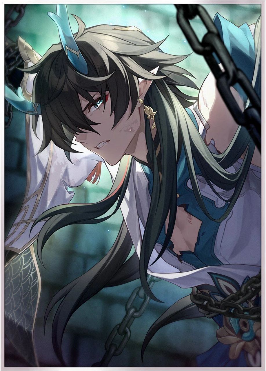 「星穹铁道」饮月君立绘以及光锥立绘