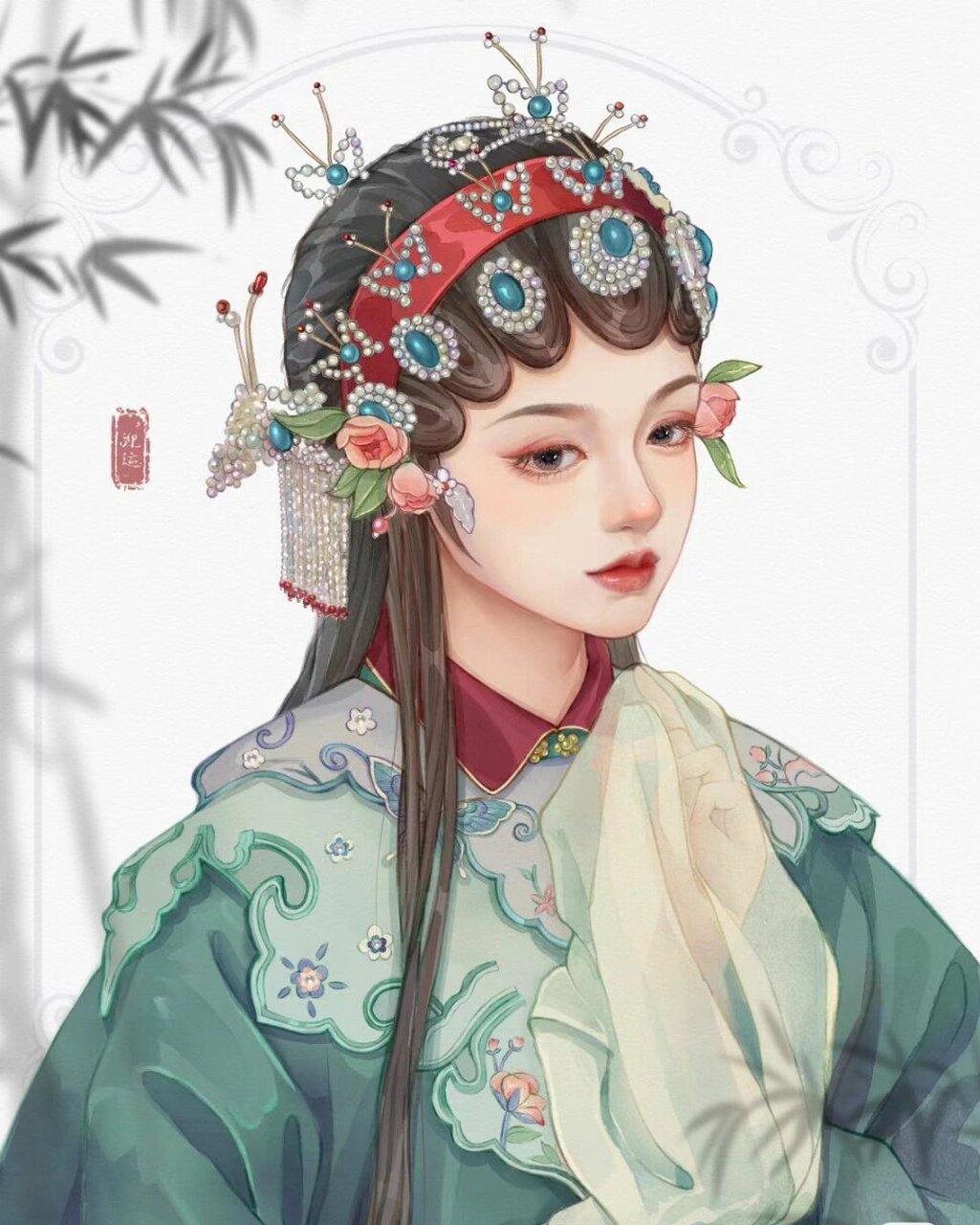 古风头像古风插画戏子篇 今日份的古风头像,古风壁纸送到～侵删～侵删