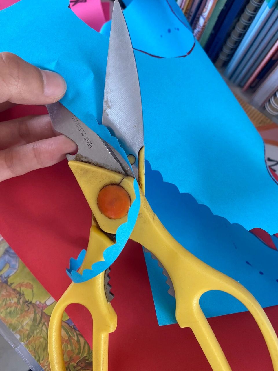 妈妈牌纯手工制作,状元帽! 正如我所做的,希望10年后你能高中状元!