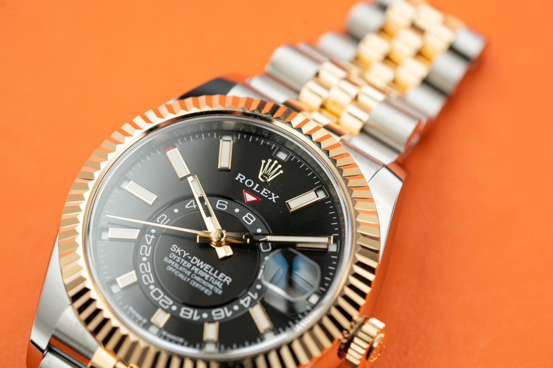 劳力士经典款式复杂机芯天行者年历黑盘 761576157615