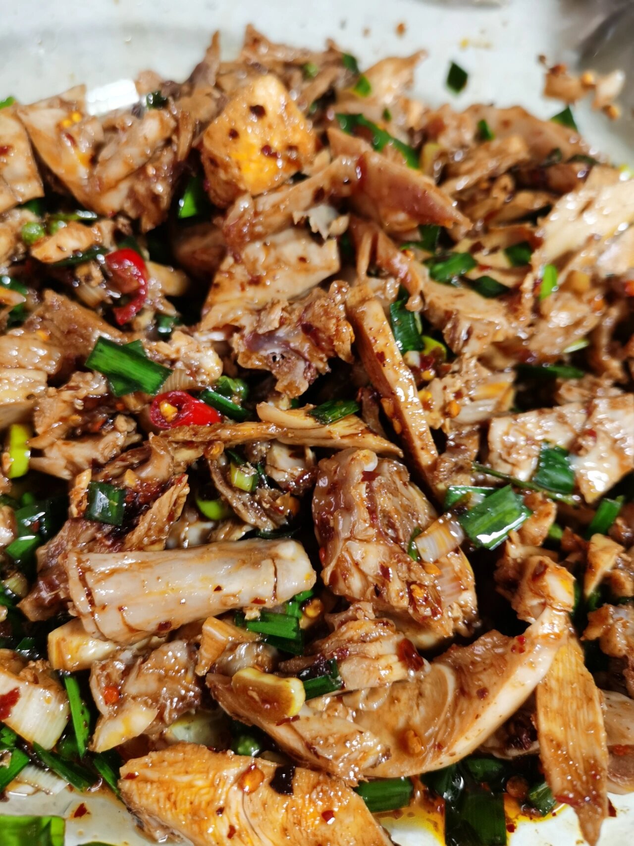 凉拌兔丁,麻辣鲜香