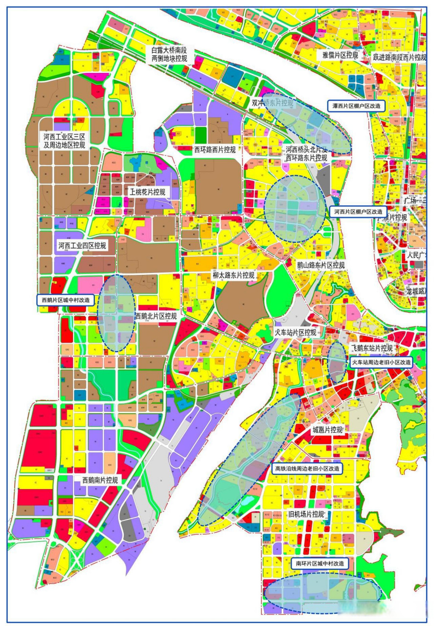 柳北新区规划图高清图图片