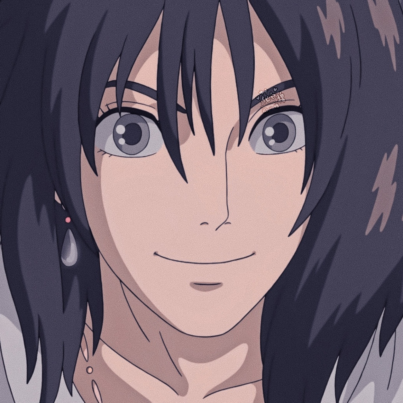 宫崎骏动漫「哈尔的移动城堡」x『黑色头发的哈尔 好帅哦