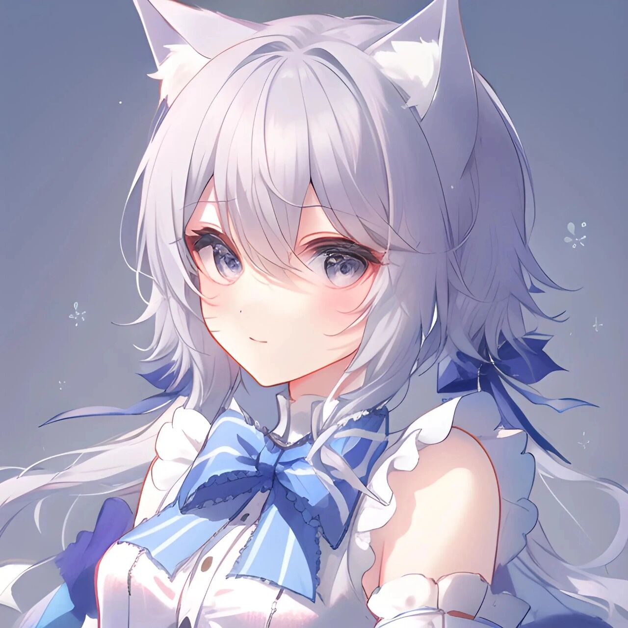 银发兽耳娘来喽~第二弹          头像自取,礼貌拿图哦 关注不迷路