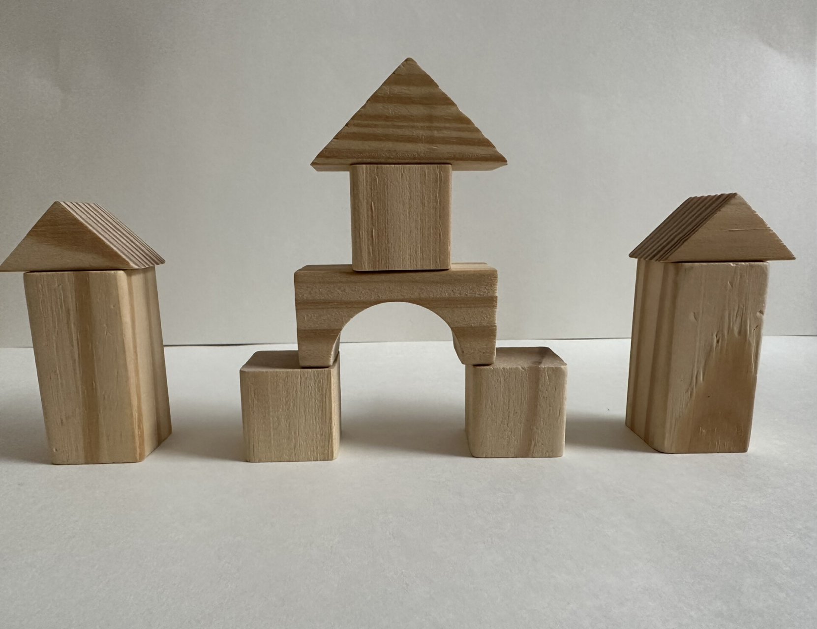 幼儿园小班 木头积木搭建 简单