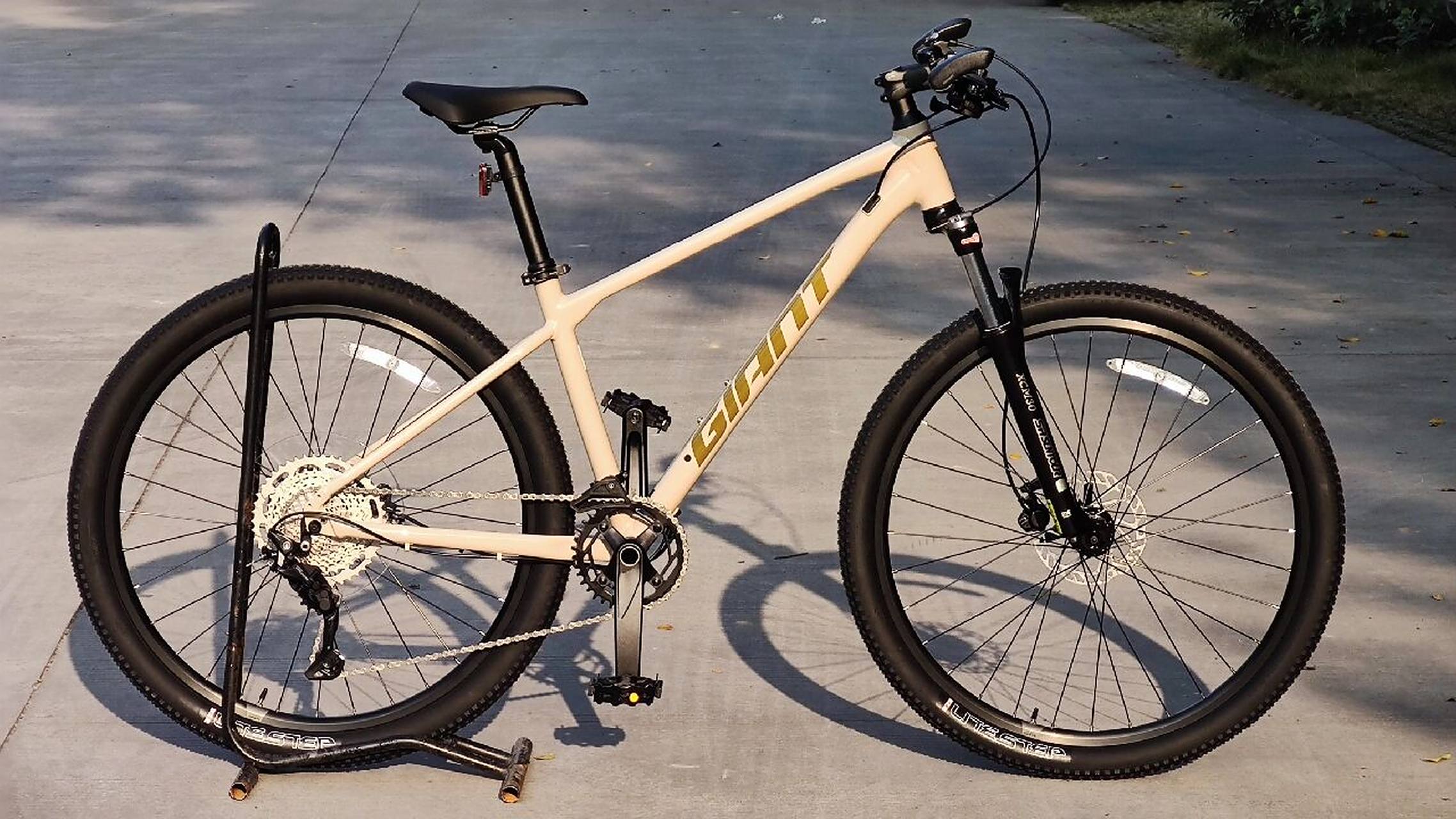 捷安特atx860 捷安特2023款atx860到货,禧玛诺1×10速变速系统,相对于