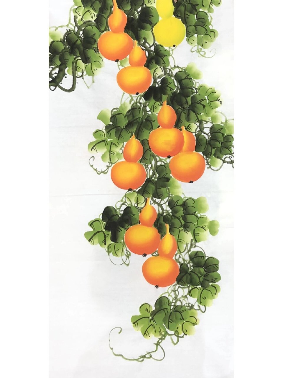 四尺福禄图雅赏 葫芦,谐音"福禄",自古以来就是招财纳福的吉祥之物.