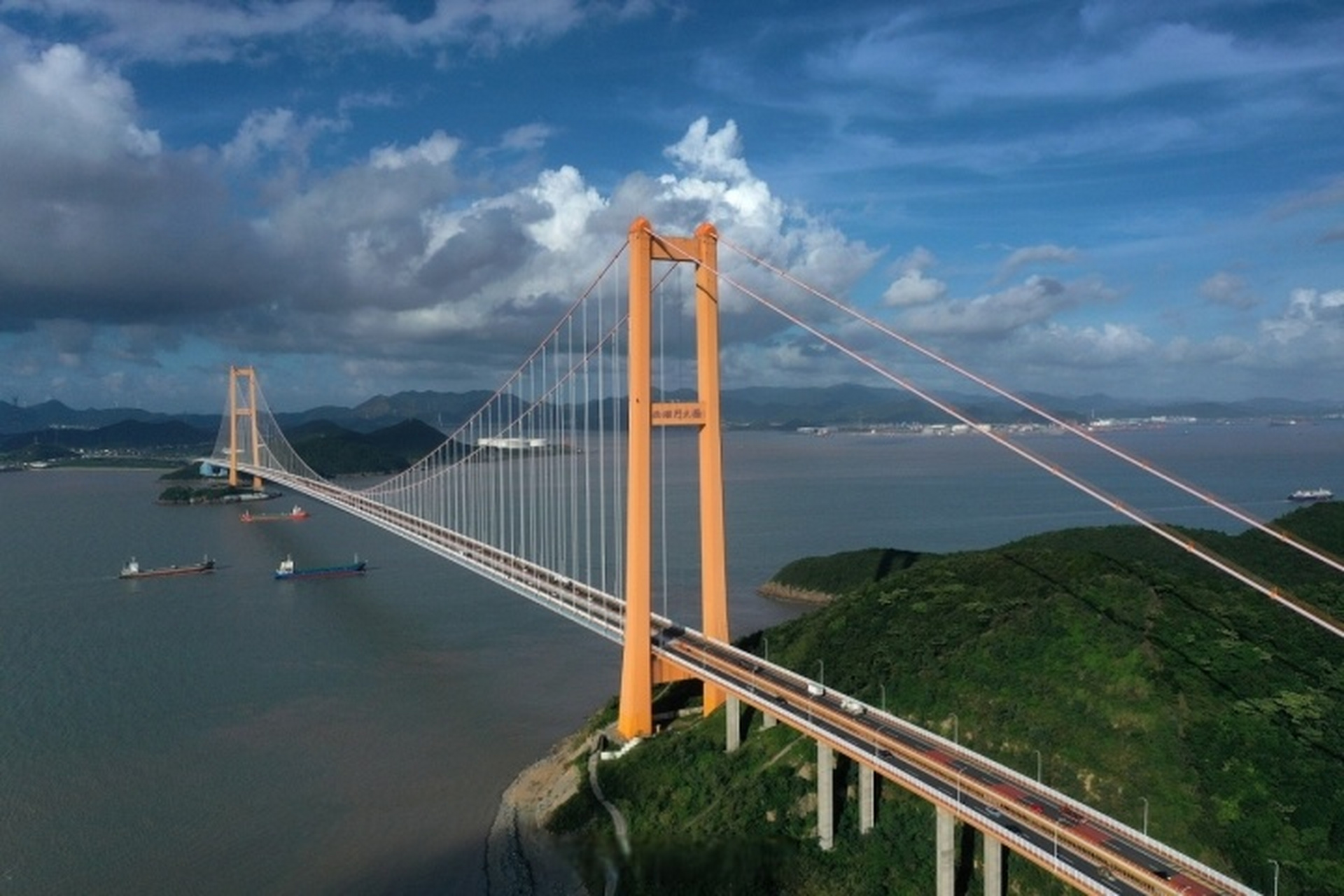 舟山跨海大桥摄影图片