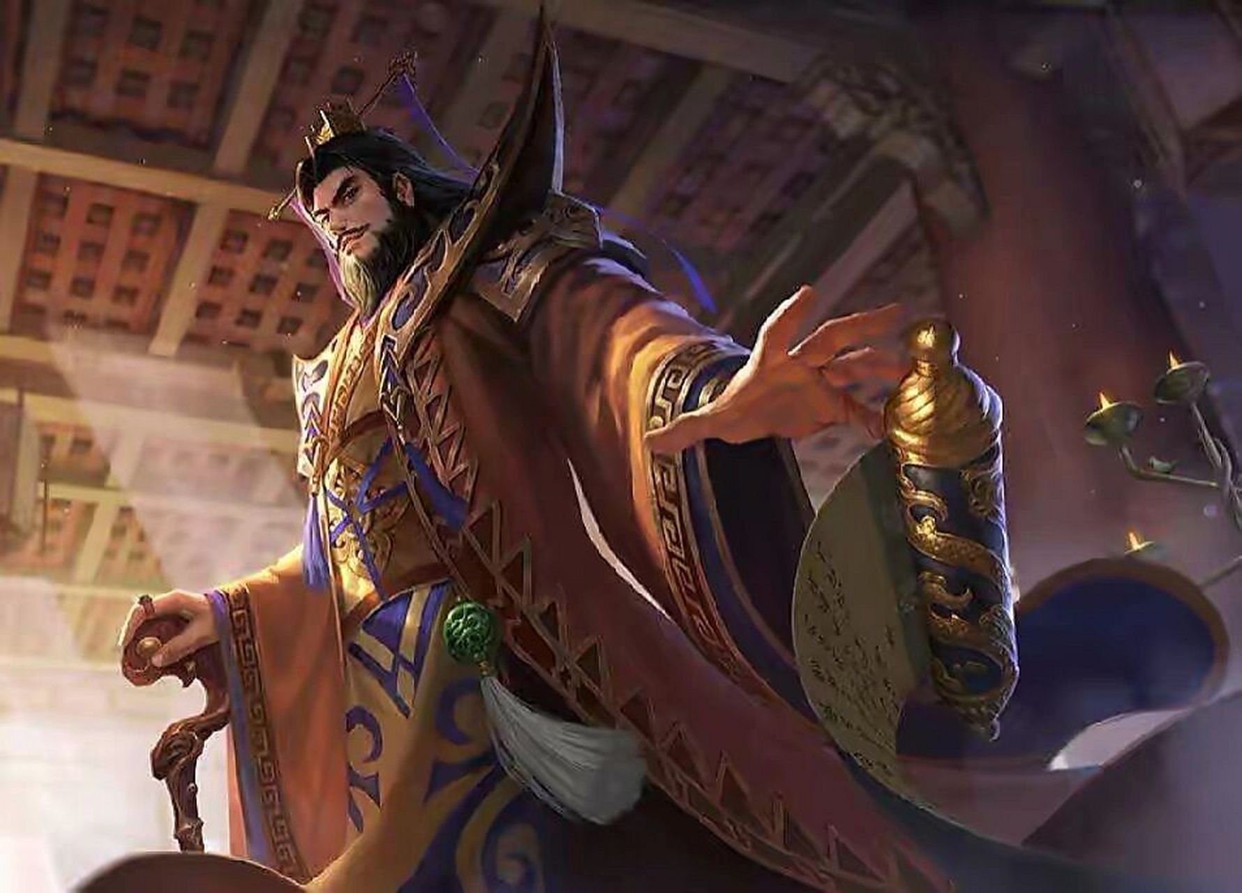 《三国杀群雄篇之刘焉》 刘焉 武将名:刘焉 称号:裂土之宗 势力:群