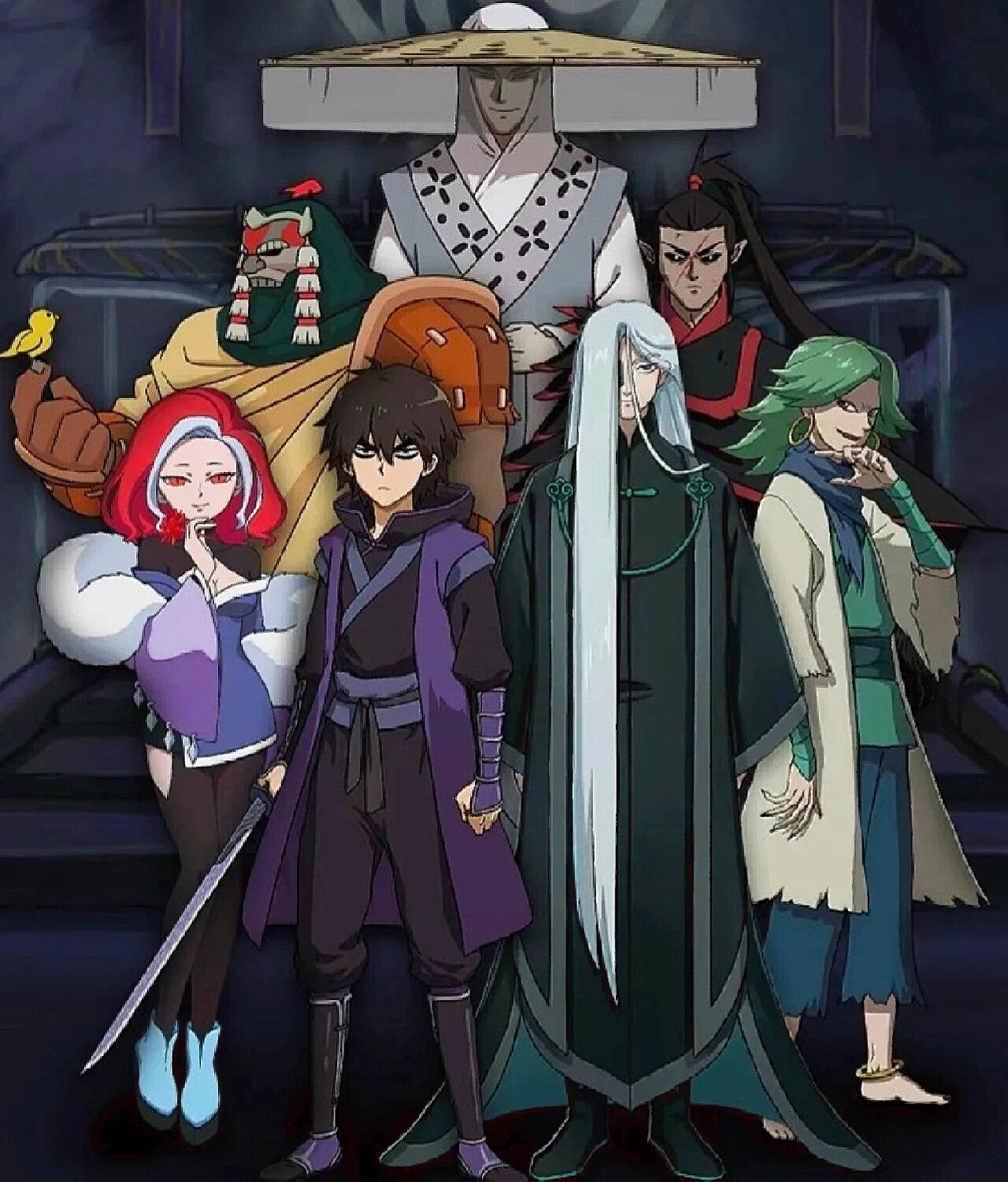 刺客们的日常 三 ——柒刚做完任务回来(已天黑)—— 柒:那个首领有事