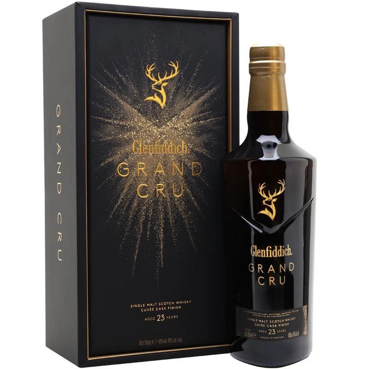 格兰菲迪23年璀璨珍藏单一麦芽苏格兰威士忌 glenfiddich grand cru