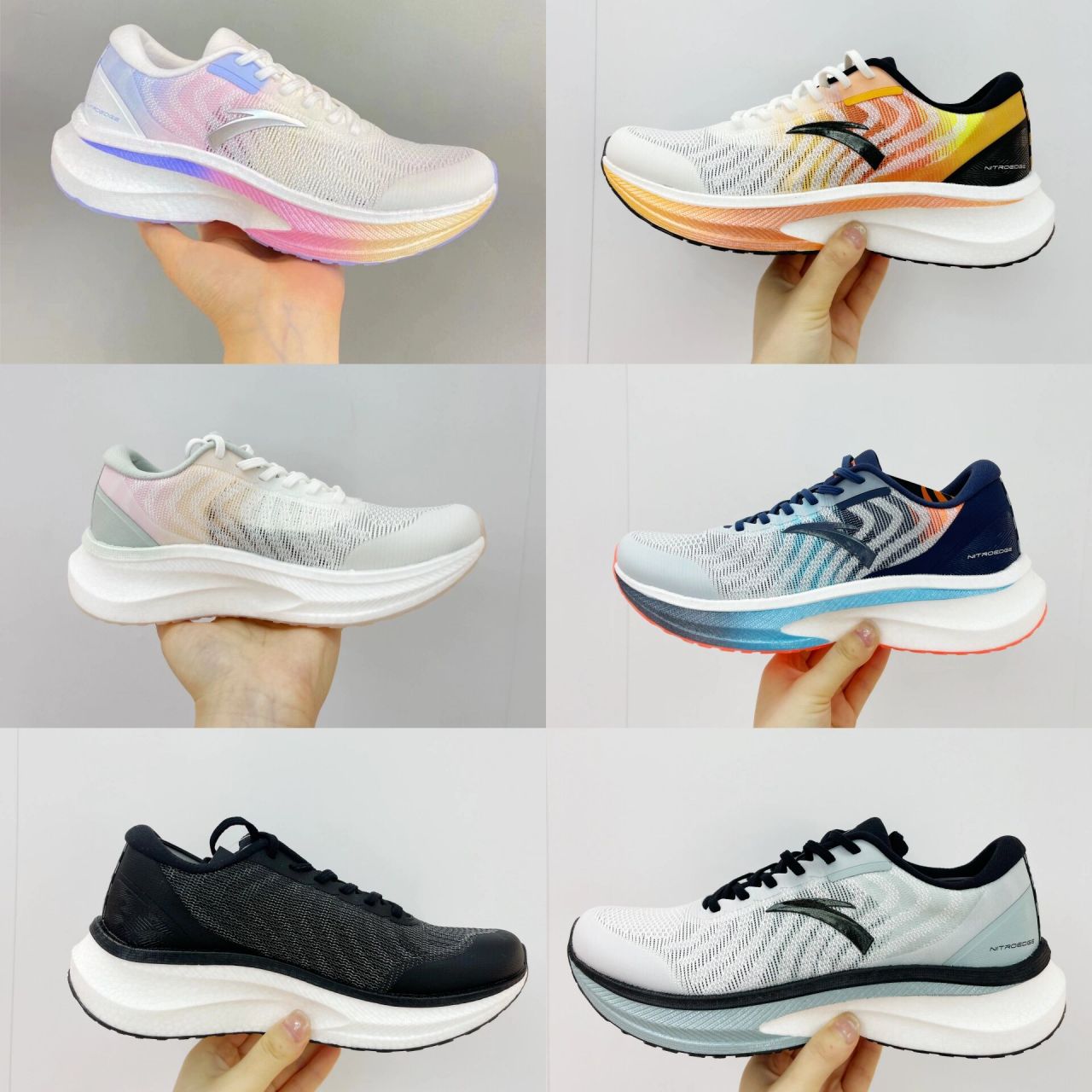 安踏冠军二代进阶缓震跑鞋 -谷爱凌和王一博同款 专为 1 0 - 2 0 k m