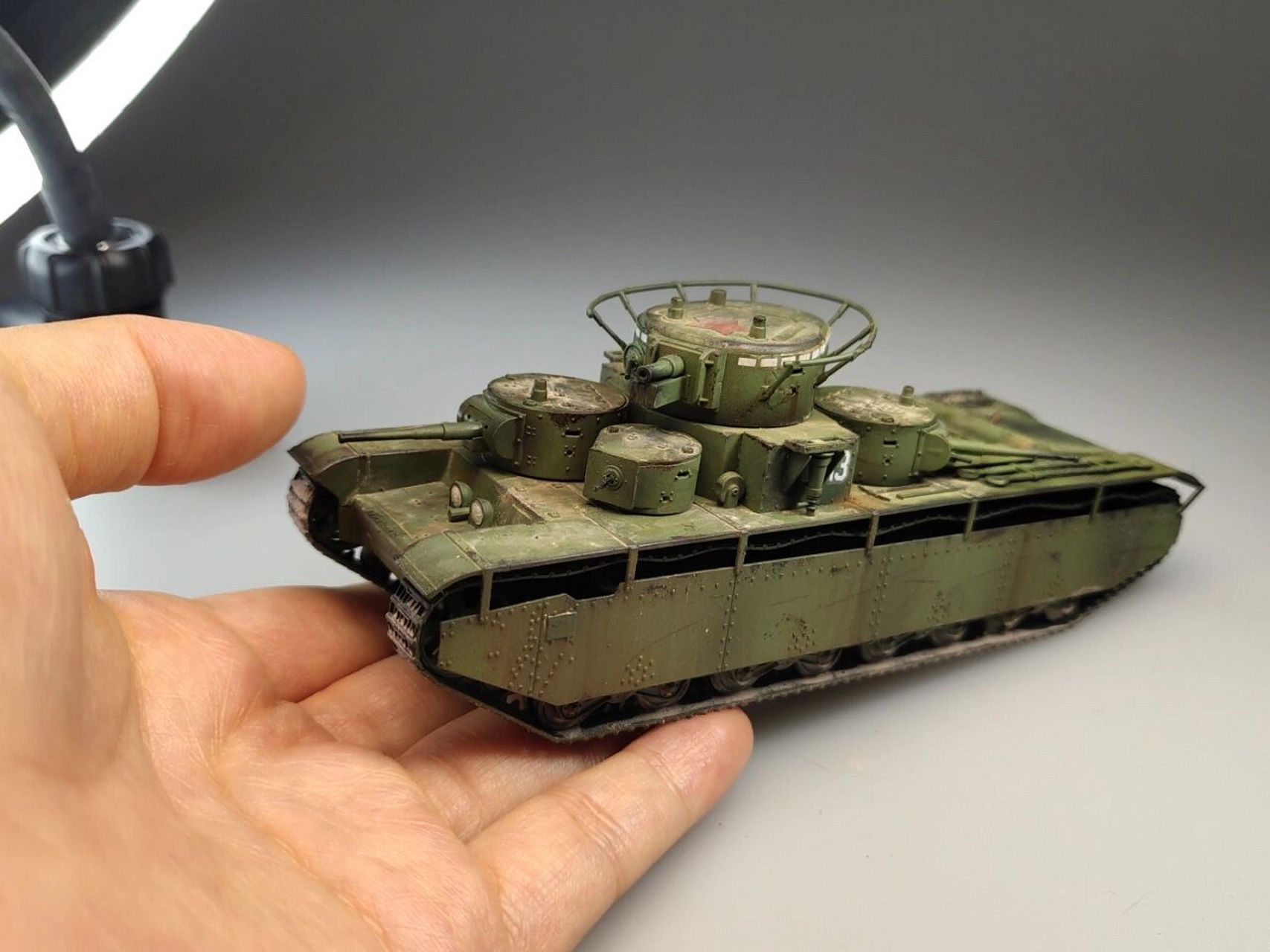 陆地巡洋舰二战苏联t35多炮塔坦克     t-35重型坦克,是20世纪30年代