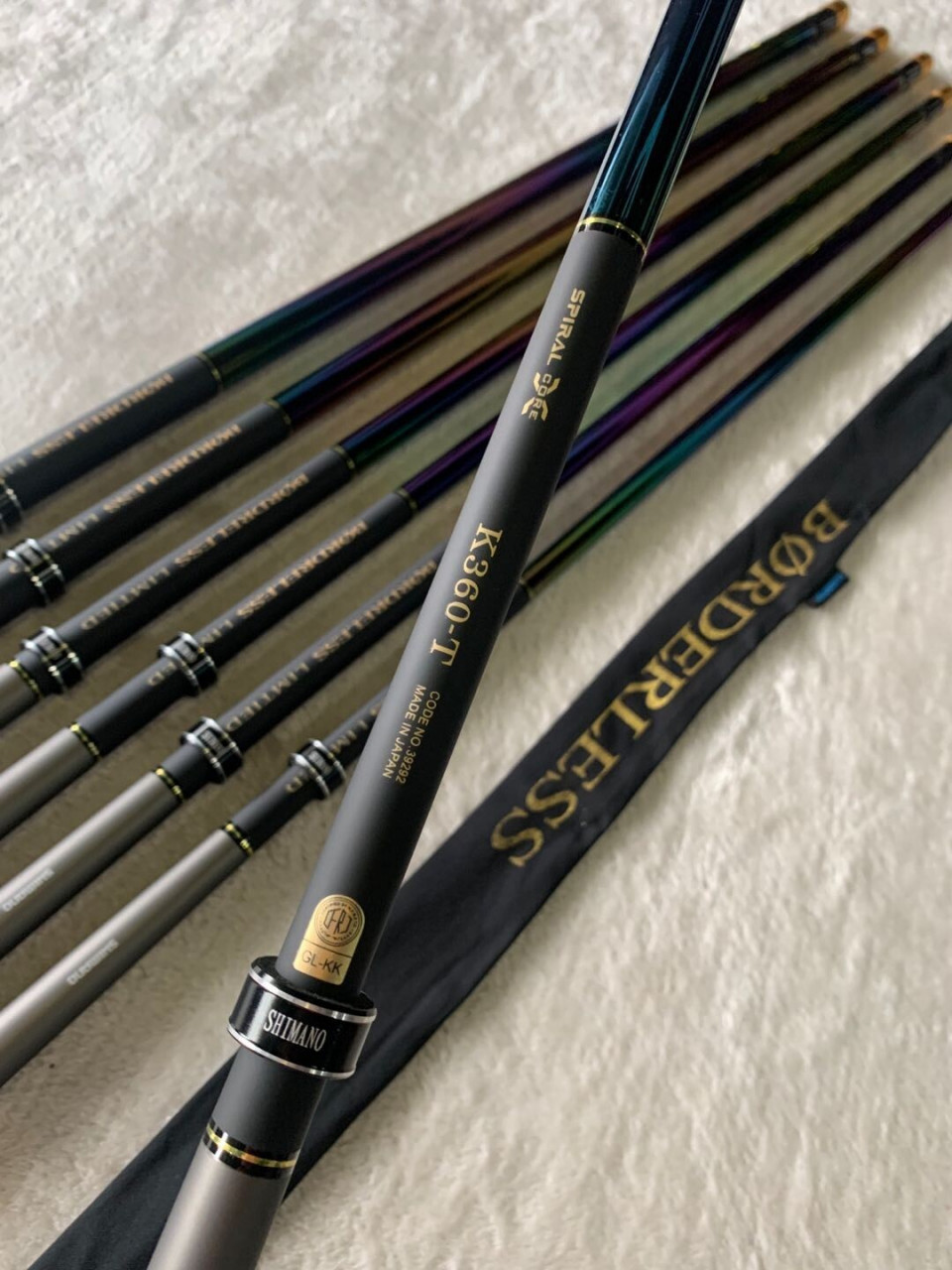 钓鱼鱼竿 此竿为禧玛诺彩虹版 价格低 19钓性 6h的钓竿 平起6斤