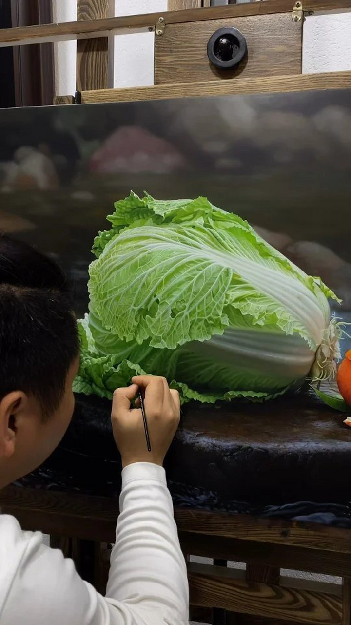 赖跃森超写实油画的笔记 不着急!慢慢画(分享自小红书#小红书精选