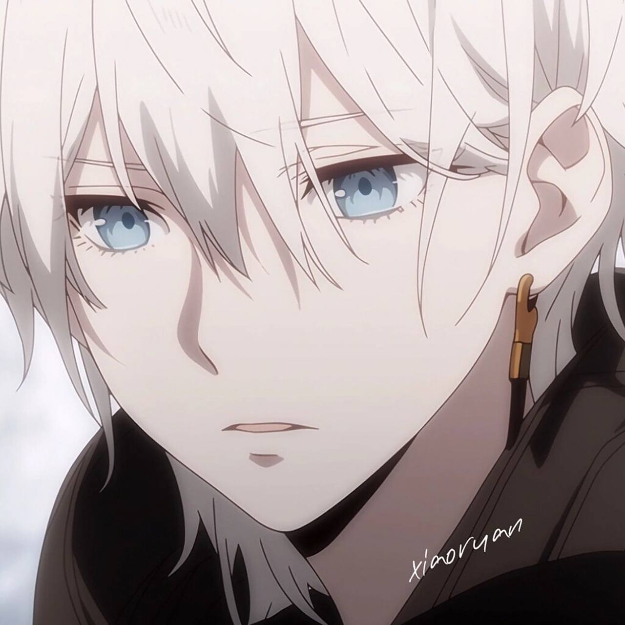 动漫男头|帅气白毛