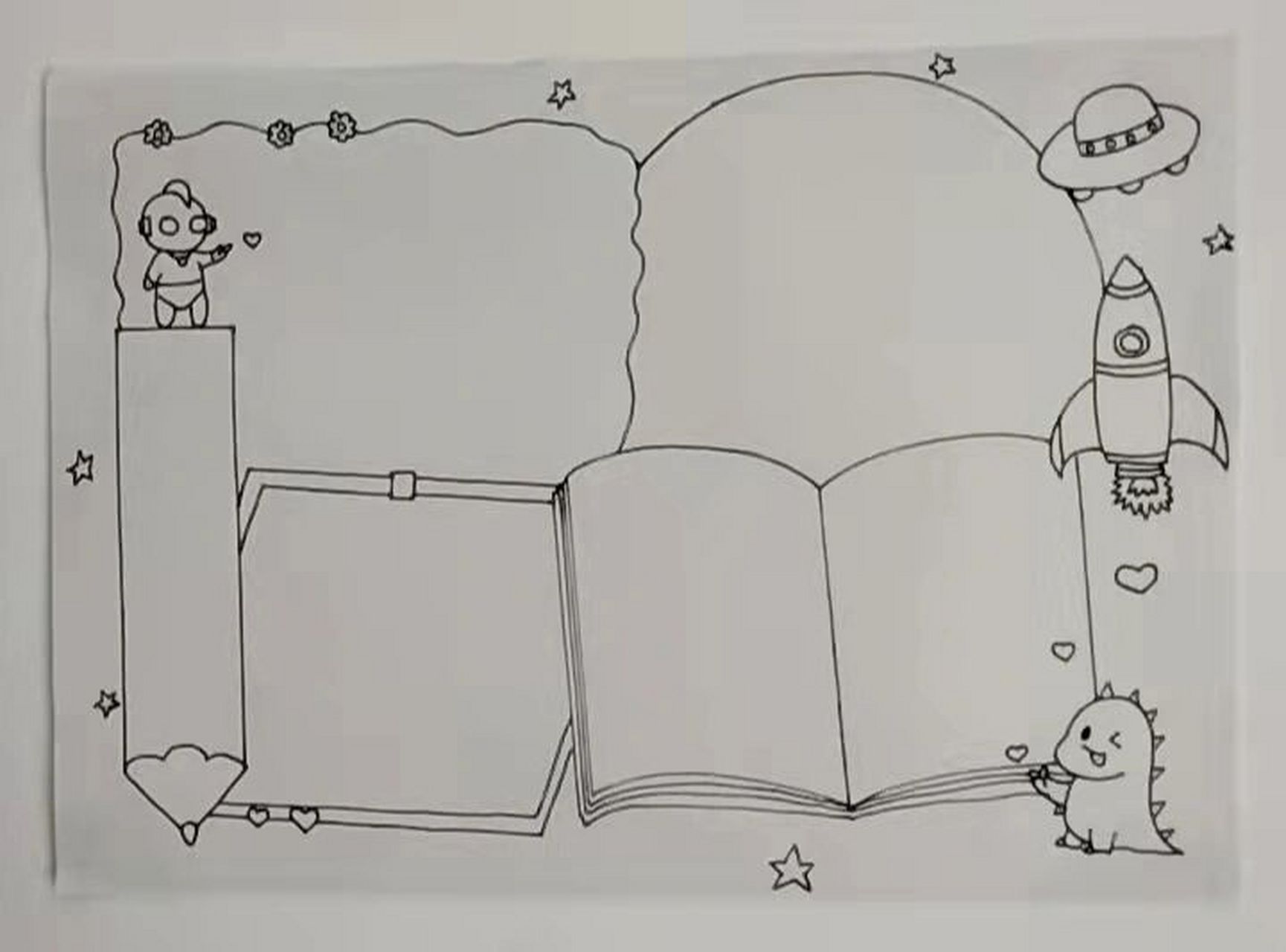 第【3】幅手抄报:语文词语积累 语文手抄报《词语积累》