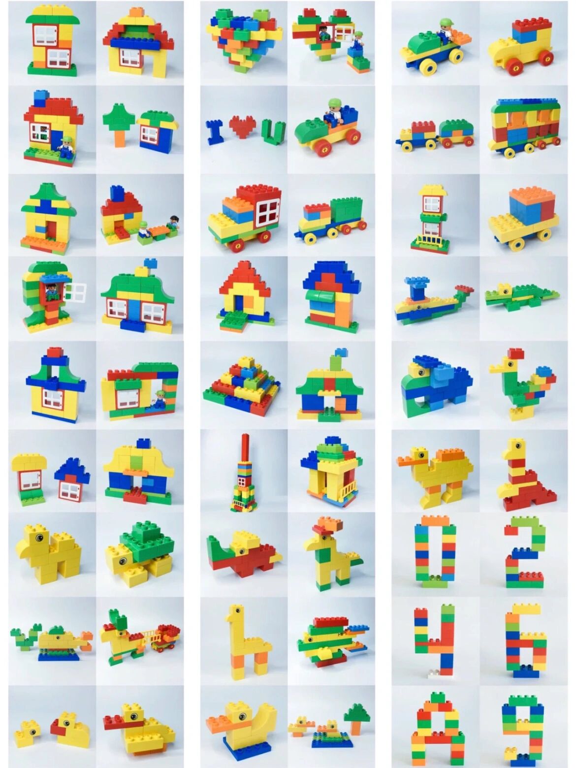 lego乐高||积木图纸搭建大全