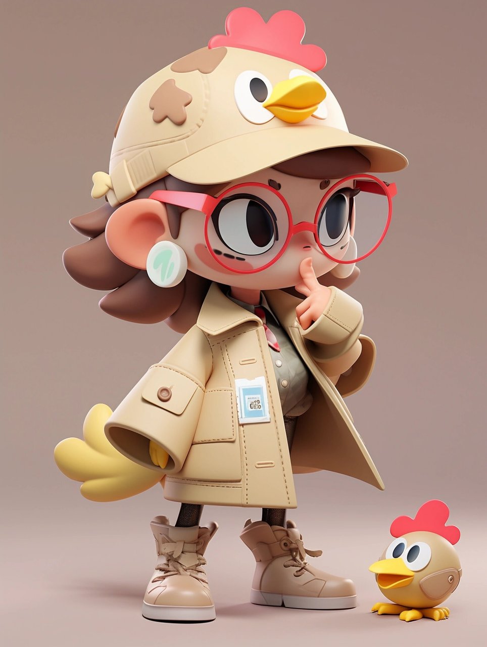 十二生肖之酉鸡94|关键词 #潮玩# #潮玩手办# #潮玩新品# #潮流玩具