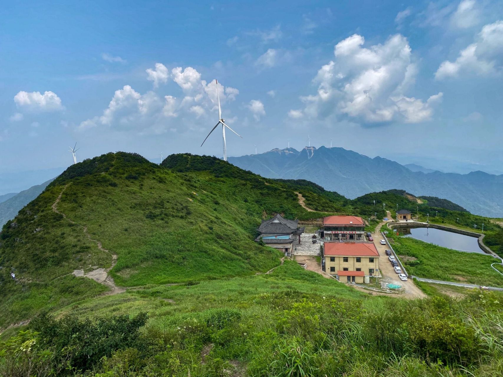 泰和天湖山图片