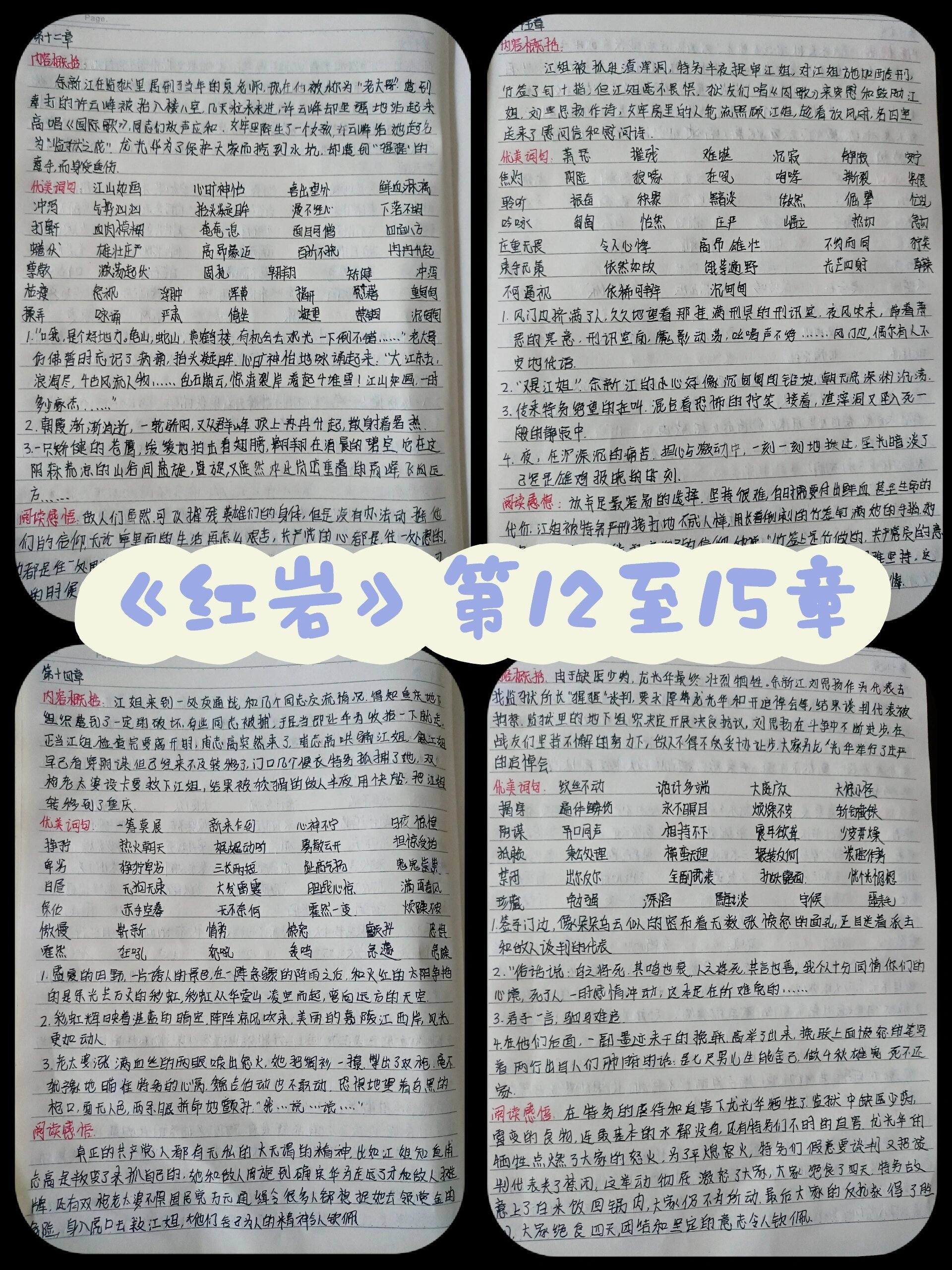 《红岩》读书笔记