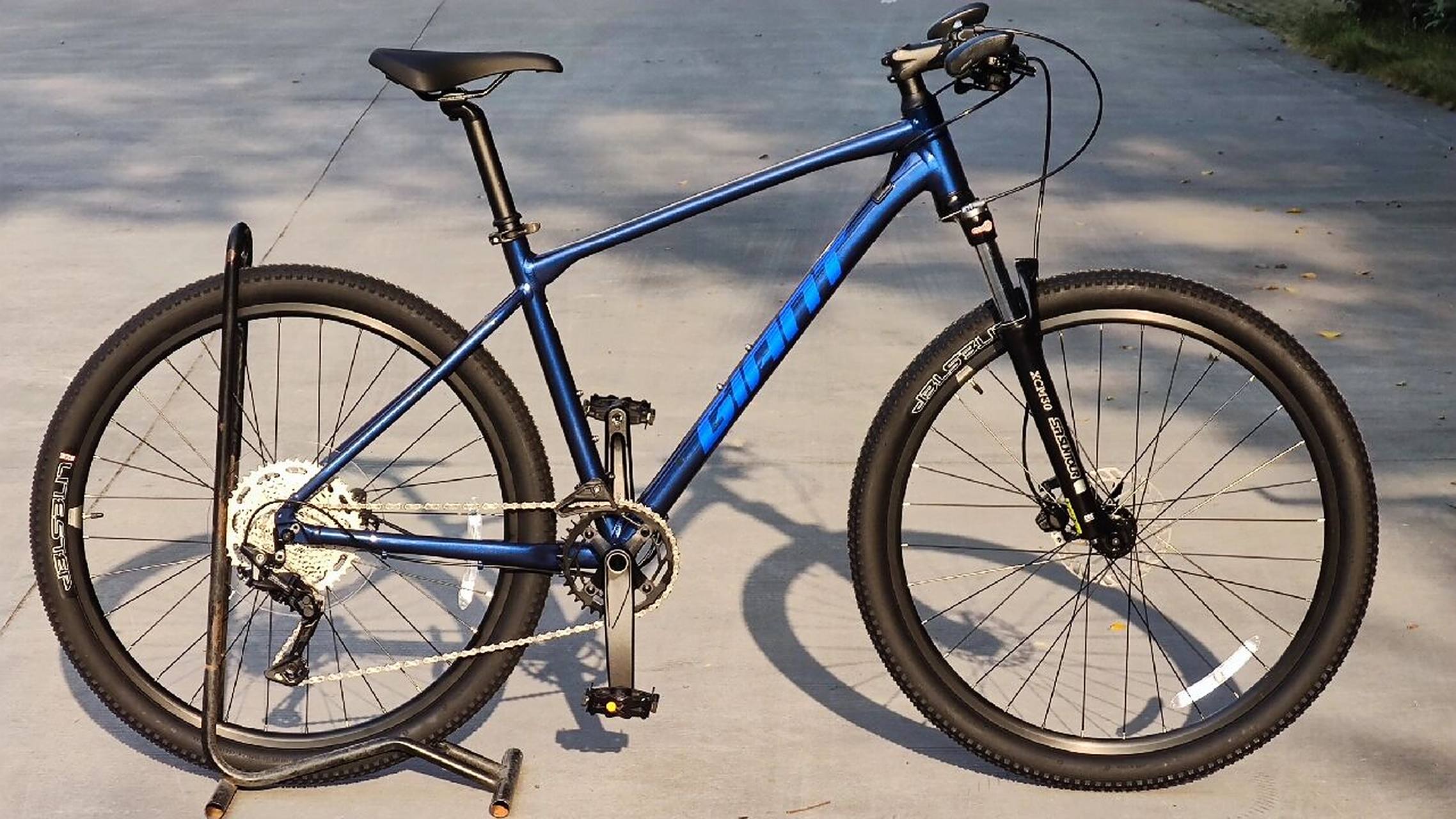 捷安特atx860 捷安特2023款atx860到货,禧玛诺1×10速变速系统,相对于