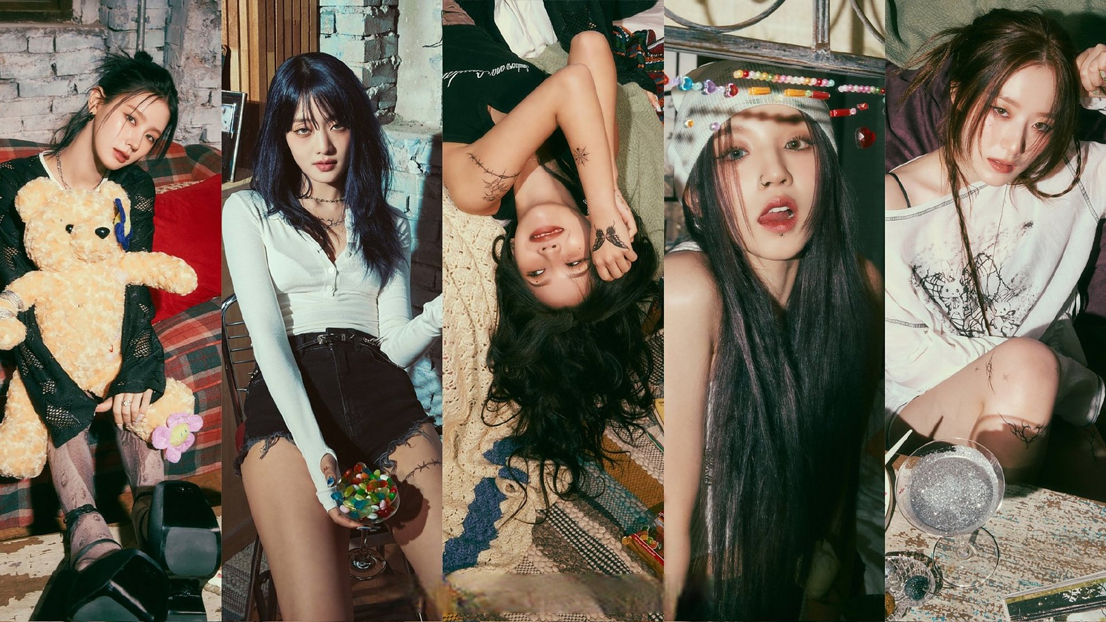 230504官方更新 #gidle新专预告照#  (g)i-dle迷你6辑『i feel』 概念