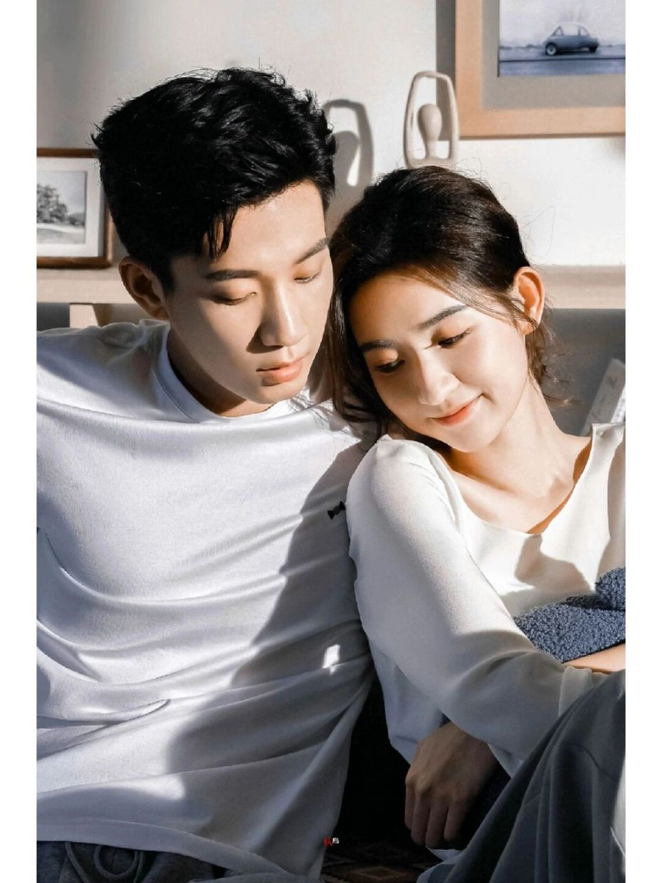 好甜呀,氛围感cp #王子奇# #王子奇辛旗# #你给我的喜欢# 双王组合真