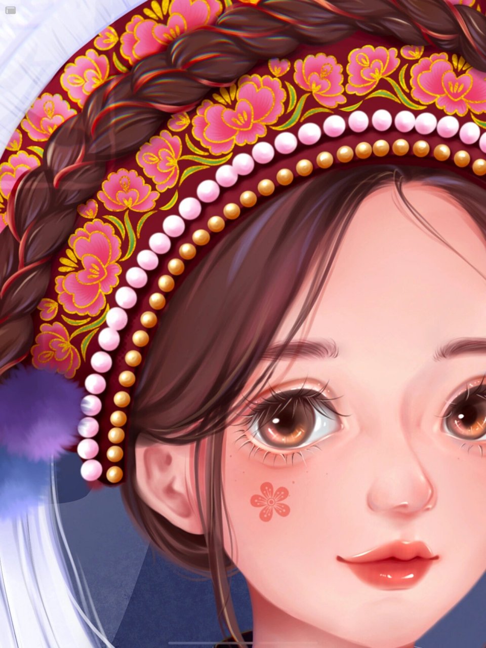 【画久久】4/56民族·白族 #procreate# #画画# #民族