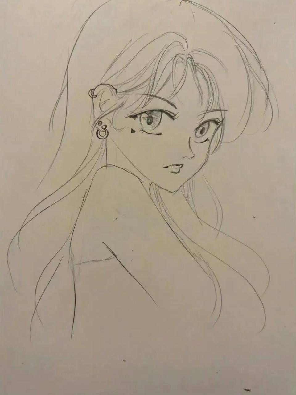 杨幂画的手稿线条真美,真是多才多艺的国民女演员!