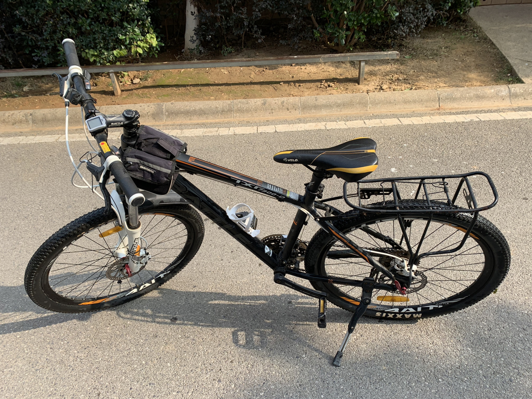 闲置山地自行车便宜转卖 04 邦德富士达山地自行车变速自行车成人