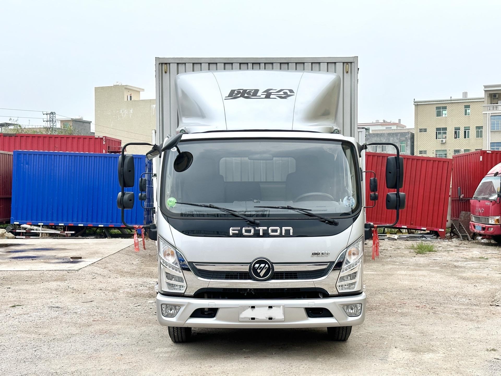 新到22年6月上牌,准新车,极品福田奥铃厢式货车,年审交强险刚搞好