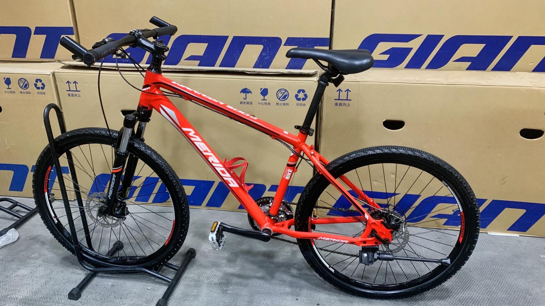 美利达勇士500d.24速碟刹,九五新,1198元.