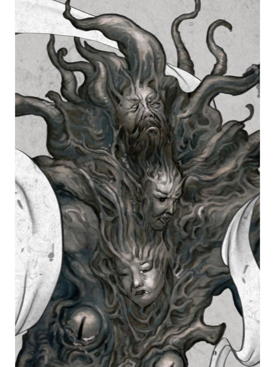 丹阳子半仙版 我估计是全网唯一画的了吧!真心不好画!