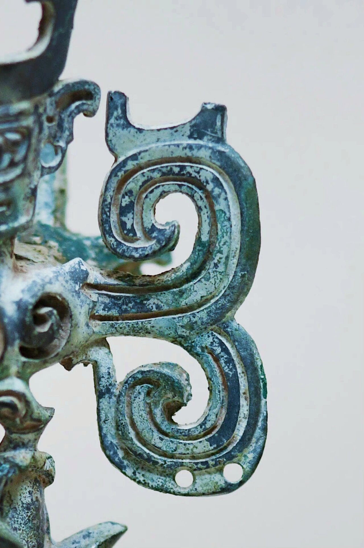 青铜鸟人像·商·三星堆