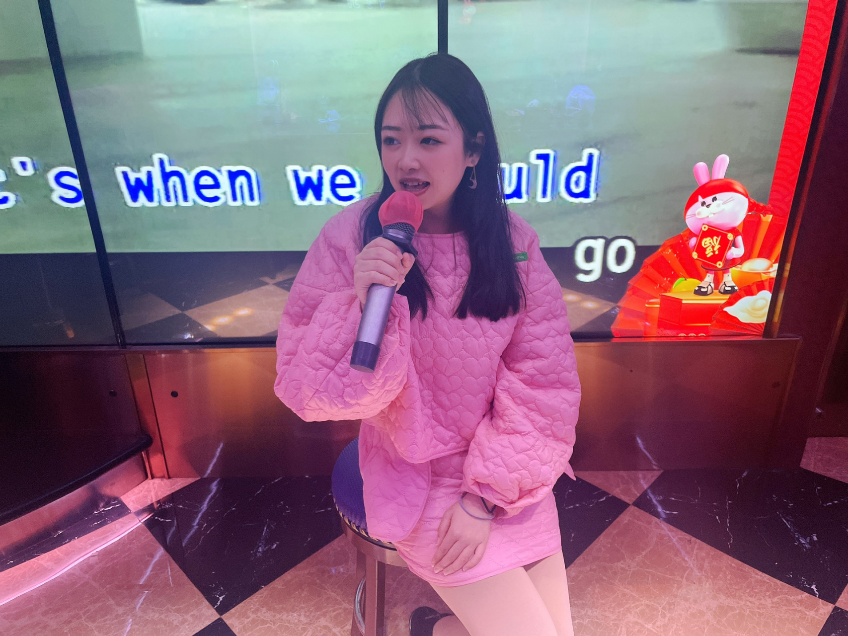 国贸纯k我的宝藏ktv 阳99完的我跟姐妹去唱k真的不给力啊肺活量严重