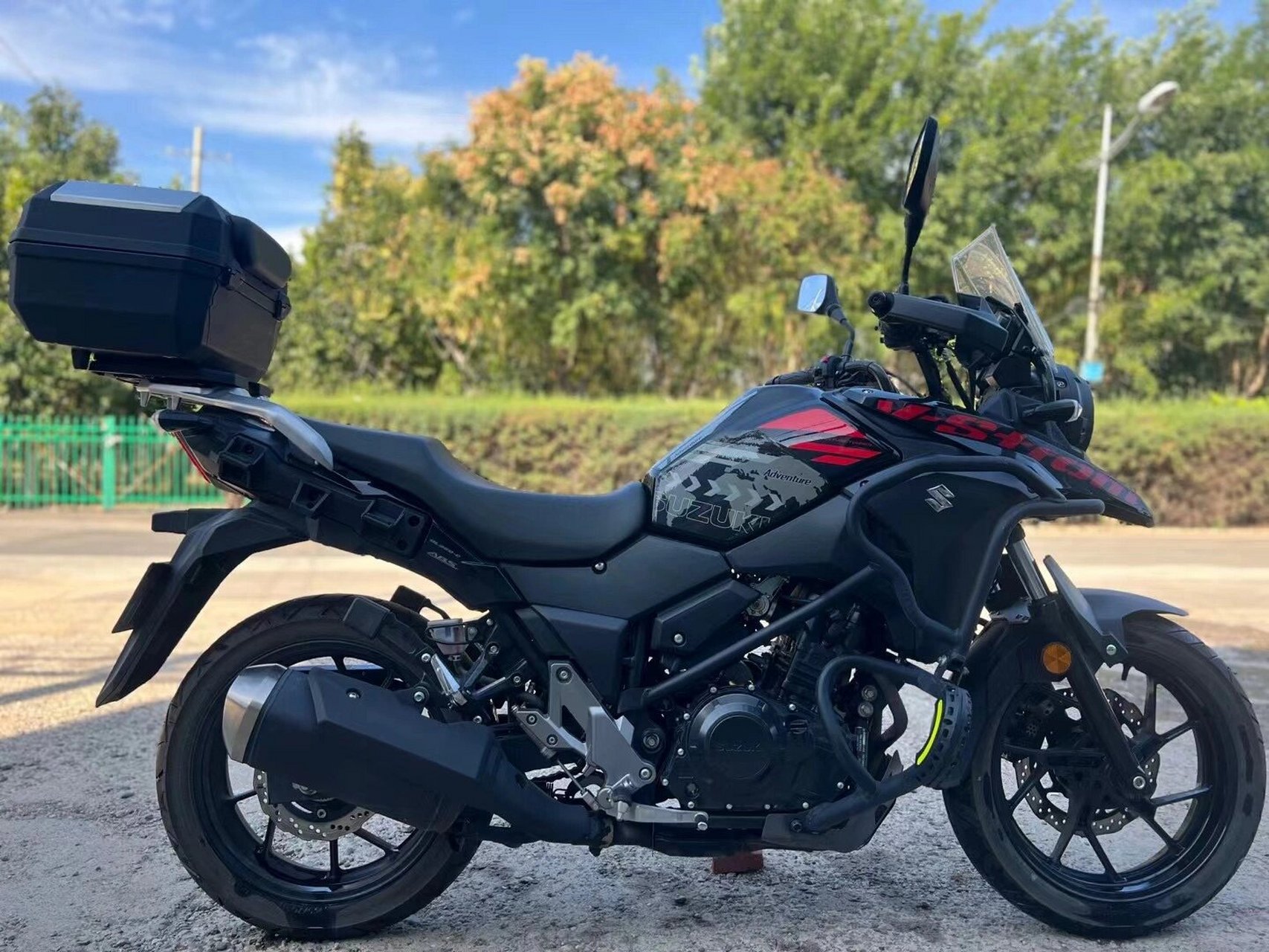 北京二手摩托车【d l250】 新到 铃木dl 250  22年注册登记 个人一手